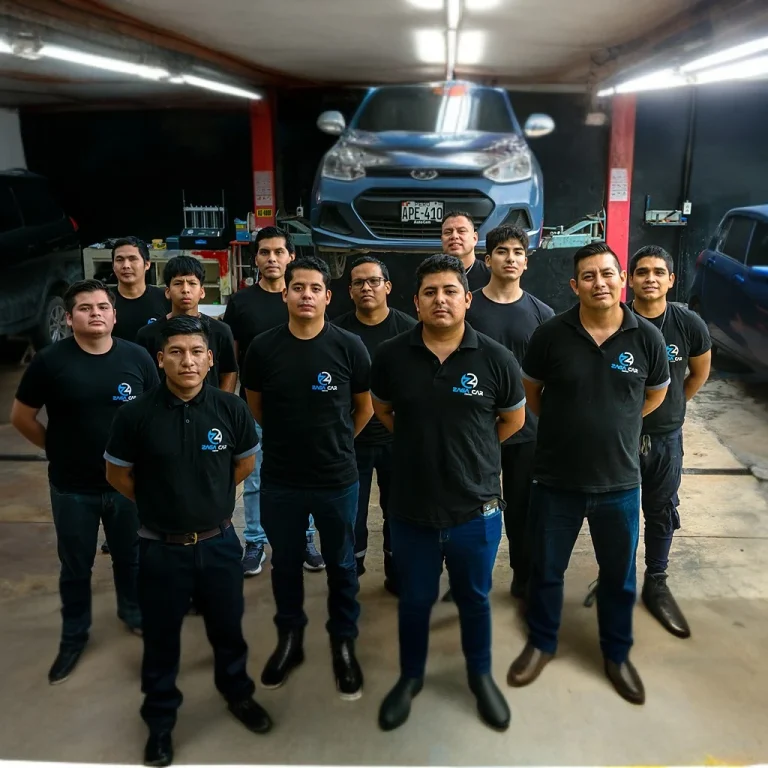 Equipo de colaboradores de zaga car