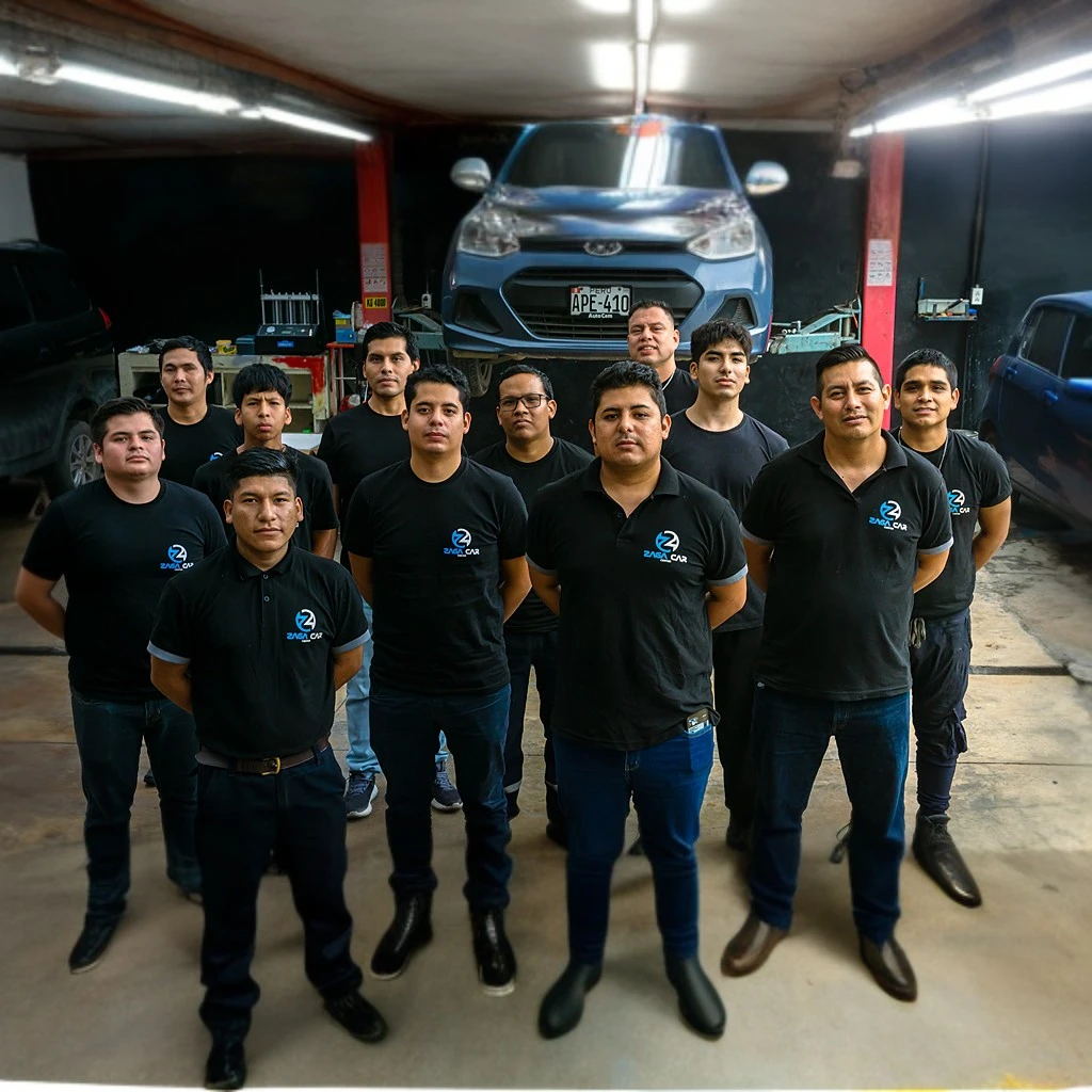 Equipo de colaboradores de zaga car