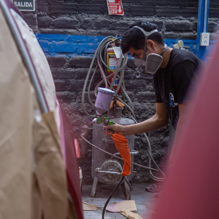 Servicio de pintura en zaga car 2