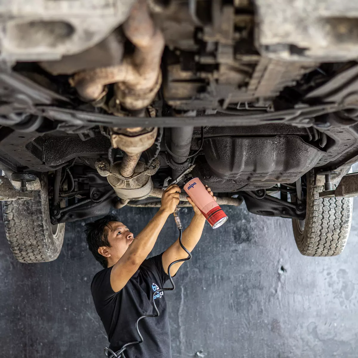 Servicio de undercoating 2 en zaga car